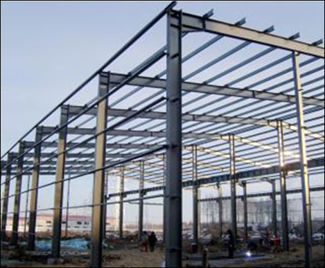 Algeria Steel Structure Warehouse 40x25x6M