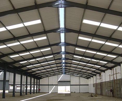 Costa Rica Steel Structure Warehouse 80x36x10.2M