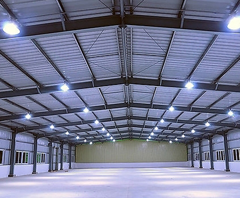 Papua New Guniea Steel Structure Warehouse 150x30x6M