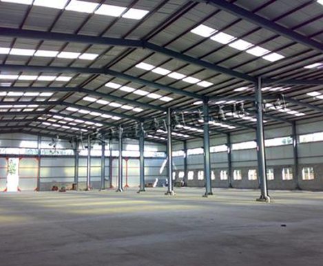 Somalia Steel Structure Water Factory 50x20x6M